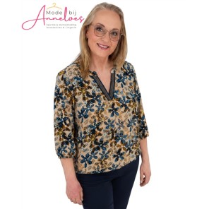 Dreamstar blouse 105 Cemily Indigo mix Dreamstar blouse 105 Cemily Indigo mix